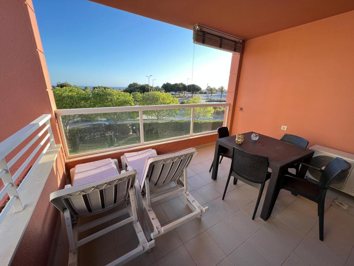 Beachfront Seaview Litoralmar Apt, Fast Wifi, Airco, Pool, Private Parking Portimão Eksteriør billede